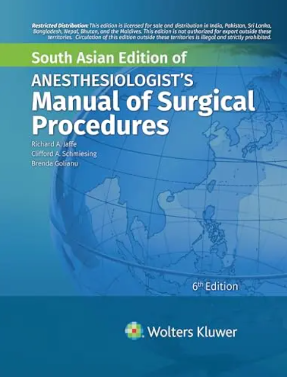 ANESTHESIOLOGISTS MANUAL OF SURGICAL PROCEDURES 6ED (SAE) (HB 2023)